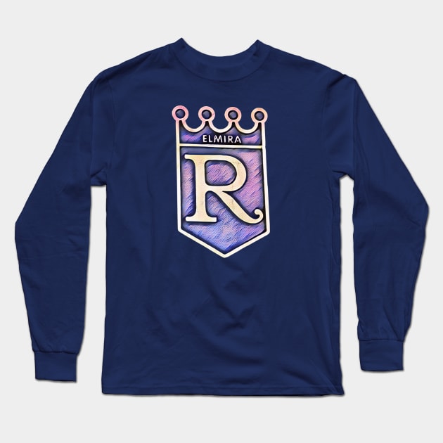 Elmira Royals Baseball Long Sleeve T-Shirt by Kitta’s Shop